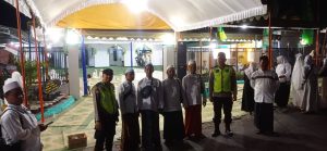 Polsek Karangrejo Bersama Tiga Pilar Lakukan Pengamanan Kegiatan Halal Bihalal dan Dhikir Akbar