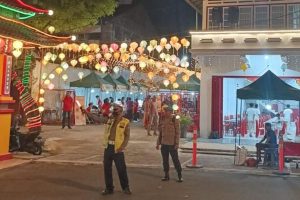 Polsek Wenang Laksanakan Pengamanan Mooncake and Food Festival 2024