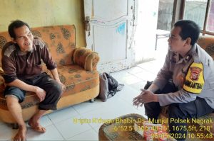 Polisi Sukabumi Gencar Sosialisasi Pencegahan Kejahatan dan Kesiapsiagaan Bencana Melalui Sambang warganya
