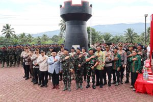 Kapolda Sumut Pimpin Upacara Hari Juang Benteng Huraba ke-75 di Tapanuli Selatan