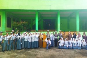 Kunjungi SMK Muhammadiyah, Polres Kotamobagu Ajak Pelajar Tertib Berlalulintas