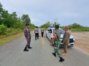 Polsek Pulau Derawan Gelar Patroli Gabungan TNI-Polri