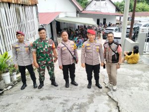 Bripka Priantono Memimpin Pengamanan Rangkaian Paskah di Gereja Lahai-Roi Balikpapan
