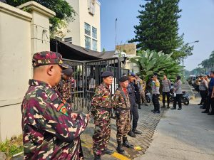 Polresta Tangerang Libatkan Ormas Banser Amankan Perayaan Kenaikan Isa Al Masih