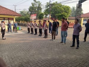 Apel Pagi Polsek Panongan Polresta Tangerang,Sebagai Bentuk Komunikasi Pimpinan dan Anggota