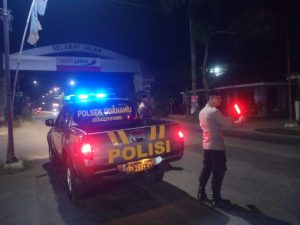 Monitoring Ketertiban Lalu Lintas, Anggota Polsek Udanawu Intensifkan Giat Patroli Blue Light di Area Jalan Raya Kediri-Blitar