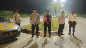 Antisipasi Gangguan Kamtibmas Dan Cegah 3C, Personil Polsek Pasar Kemis Gencarkan Patroli Malam