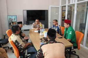Kapolresta Tangerang Sambut Baik Kedatangan GP Ansor dan Banser Kabupaten Tangerang Di Kantornya
