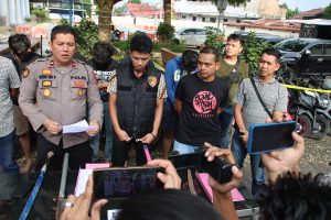 Press Release; Lima Pelaku Brandalan Genk Motor Berhasil Diamankan Tim Serigala Kota.