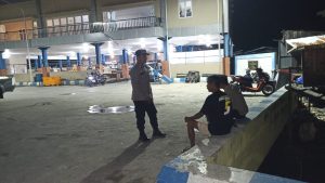 Polsek Balikpapan Timur Lakukan Patroli Cipkon Kamtibmas di Taman Teluk Seribu Manggar Baru