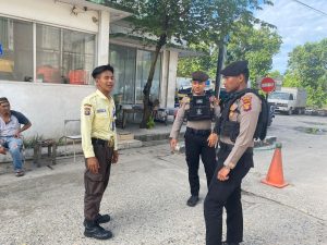Personil URC Samapta Polresta Balikpapan di Bawah Pimpinan AIPDA MAWAN Melaksanakan Patroli Rutin di Kawasan Biznet 52