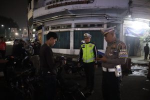 Belasan Unit Sepeda Motor di Sukabumi Terjaring KRYD Polisi