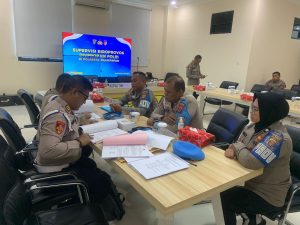 Giat Supervisi Divpropam Mabes Polri bersama Jajaran Provost Polresta Balikpapan untuk Tingkatkan Disiplin Personil Polri