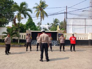 Tingkatkan Disiplin, Personil Polsek Mauk Polresta Tangerang Polda Banten Giat Apel Pagi