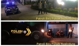 Patroli Biru Polsek Nyalindung Polres Sukabumi Upaya Antisipasi Gangguan Kamtibmas