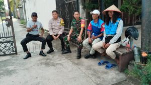 Bhabinkamtibmas Kelurahan Muaradua Barat kembali melakukan sambang dan patroli dialogis