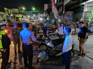 Polres Sibolga Laksanakan Patroli Gabungan Tiga Pilar, Antisipasi Kejahatan Jalanan