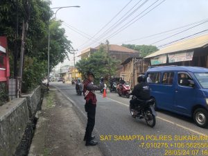 Polres Sukabumi Terapkan Gatur Pagi untuk Kelancaran Lalu Lintas dan Keselamatan Masyarakat