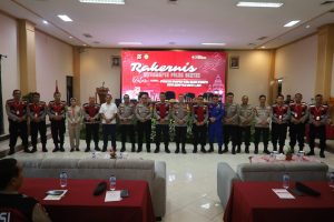 Dalam Rangka Optimalisasi Kemampuan Patroli Dialogis, Ditsamapta Polda Banten Gelar Rakernis