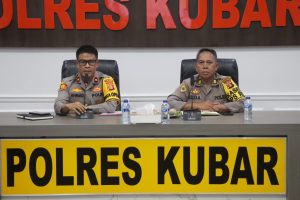 Waka Polres Pimpin Rapat Dalam Rangka Menyambut HUT Bhayangkara Ke-78 Di Polres Kutai Barat