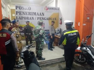 Polres Sibolga Aktif Laksanakan Patroli Gabungan Tiga Pilar, Cegah Aksi Kejahatan