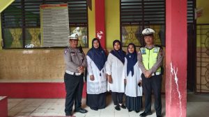 Sat Lantas Polres Tanjung Balai Datangi Sekolah Berikan Bimbingan Pengetahuan Lalulintas