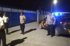 Polsek Jatiwangi Gelar Patroli Blue Light untuk Mencegah Gangguan Kamtibmas
