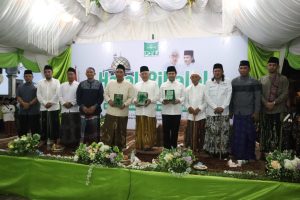 Sinergitas Ulama dan Umaro, Kapolres Bangkalan Hadiri Halal Bihalal PCNU Bangkalan Rabu Malam