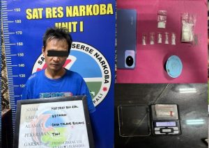 Sat Resnarkoba Polres Pali Ungkap Kasus Narkoba di Talang Bulang, Amankan Satu Pengedar dan 1,51 Gram Sabu