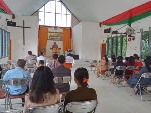 Kapolres Sekadau Jalin Silaturahmi dan Sampaikan Pesan Kamtibmas di Gereja Baptis Indonesia