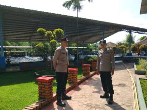 Polsek Kadipaten Tingkatkan Pengawasan Kamtibmas dengan Patroli Siang di Taman Air Rajawali