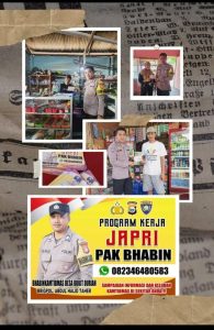 Responsif dan Proaktif: Langkah Brigpol Abdul Halid Taher dengan Program Japri Pak Bhabin