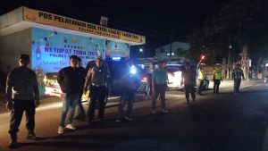 Polres Tanjung Balai Laksanakan Patroli Cipta Kondisi Cegah Segala Bentuk Gangguan Kamtibmas Pada Malam Minggu