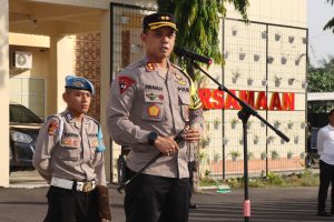 Polres Loteng Kerahkan 156 Personel Amankan Jalur Kunjungan Presiden
