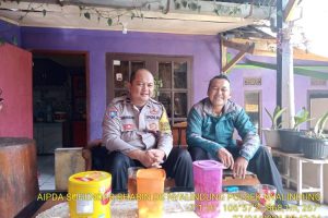 Bhabinkamtibmas Desa Nyalindung Polsek Nyalindung Polres Sukabumi Serukan Kewaspadaan dan Solidaritas di Kegiatan DDS