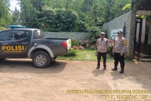 Polsek Nyalindung Polres Sukabumi Gelar Patroli Dialogis untuk Tingkatkan Keamanan di Wilayah