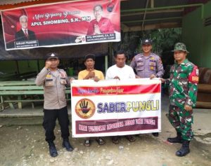 Sinergitas Polisi dan TNI Pangkalan Lesung Dalam Cegah Pungli
