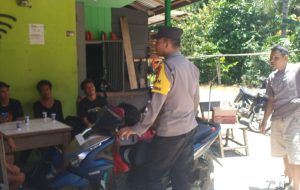 Polsek Beduai Polres Sanggau Laksanakan Patroli Dialogis di Wilayah Hukumnya