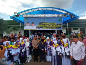 Kapolres PALI Hadiri Kegiatan Pelepasan Jemaah Haji Kabupaten PALI Tahun 2024