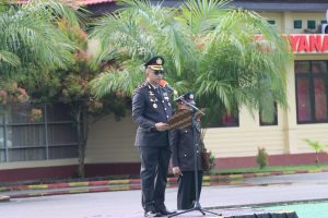 Polres Teluk Bintuni gelar upacara Hari lari Pancasila tahun 2024 dengan Khidmat