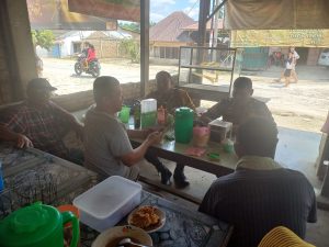 Bhabinkamtibmas Bripka Sukisno dan Kasubsektor Ipda J. Panggabean Laksanakan Sambang Desa di Bandar Masilam, Simalungun