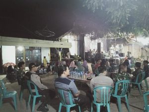 Pengamanan Polsek Sale Pertunjukan Orgen tunggal DAMPO AWANG Dalam Rangka Pernikahan di Rumah Bp Riyanto