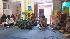 Peduli Pertumbuhan Kesehatan Anak, Pak Bhabin Dukung Pemberdayaan Kader Masyarakat Melaksanakan Surveiland PD3I
