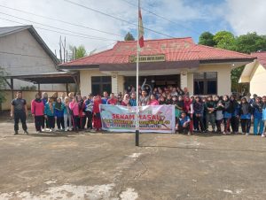Polsek Kota Baru Gelar Senam Sehat Dalam Rangka HUT Bhayangkara ke-78