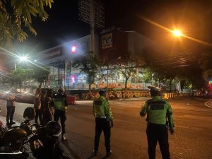Patroli Gabungan Polres Oku Polda Antisipasi Tindak Kejahatan Dan Balapan Liar Seputaran Kota Baturaja