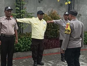 Bhabin Bandasari Polsek Cangkuang, Tingkatkan Peran Satpam Dalam Harkamtibmas