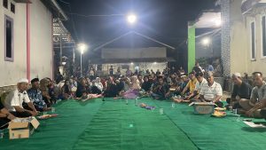 pemilihan ketua RT yang dipimpin bhabin untuk menciptakan situasi damai
