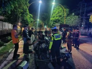 Antisipasi Kenakalan Remaja, Dilaksanakan Patroli Gabungan Tiga Pilar Dan Razia Polres Sibolga