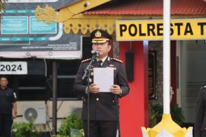 Jadi Irup Upacara Hari Lahir Pancasila, Kapolresta Tanjungpinang Mengajak untuk Bergotong Royong Merawat Anugerah Pancasila