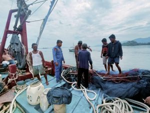 Sat Polairud Polres Sibolga Sigap Jaga Keamanan Di Perairan, Dan Laksanakan Patroli Dialogis